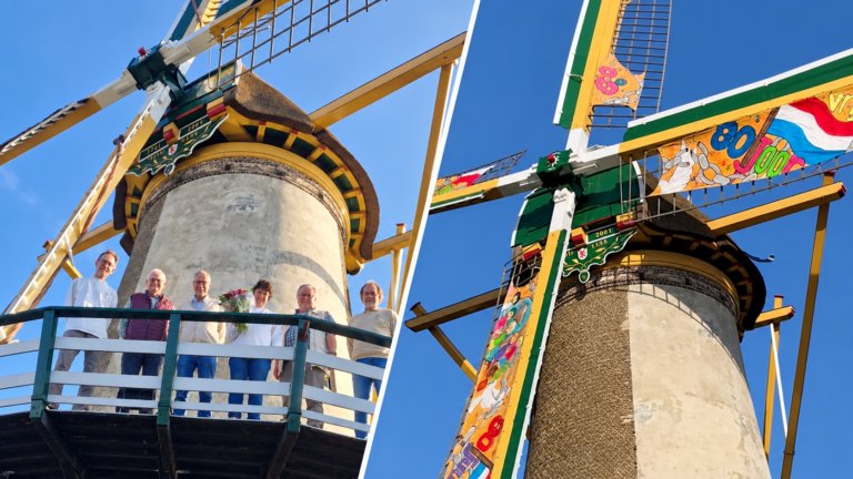 Na 31 jaar in het Erasmus MC begint Adela aan nieuw hoofdstuk als molenaar bij Molen Windlust